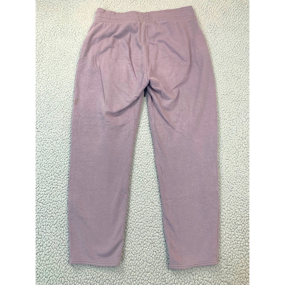 Under Armour Sweatpants Womens Large Purple Loose Fit Fleece Jogger Pockets - Picture 3 of 8